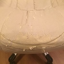 社長椅子　床マット付きの画像