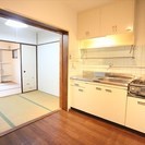 難波、天王寺直ぐ広々2K、敷金礼金ゼロ、共同シャワー有り、昭和レ...