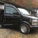 ☆シボレーアストロ４WD・モニター付・人気ブラック・おやじちょい悪カスタムの出品になります☆の画像