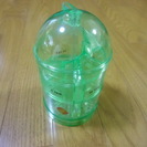 ちょきんぎょ 貯金箱（ｸﾞﾘｰﾝ・ﾋﾟﾝｸ) ／ 新品・箱入・非売品❷の画像