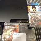 PS3本体（CECH-2000A）※箱無し+ソフト3本+攻略本2冊