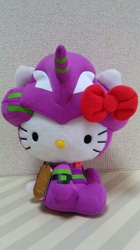 エヴァンゲリオン☓ハローキティコラボぬいぐるみ