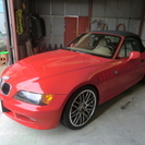 希少　左ハンドル　５速マニュアル　BMW Z3です。車検３０年４月迄です。の画像