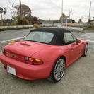 希少　左ハンドル　５速マニュアル　BMW Z3です。車検３０年４月迄です。の画像