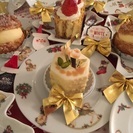 【銀座近く！勝どき】大人気レッスン！ポーセラーツクリスマスプレート作り♡の画像