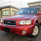 フォレスター　4WD　2000　X20　希少5速マニュアル　ナビ...