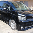 H19 トヨタ ヴォクシー ZRR70 黒 左パワースライド  ...