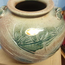 未使用 信楽焼 志がらき 明山作 花生 花瓶 壺 №10の画像