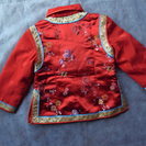 女の子　お正月用晴れ着の画像