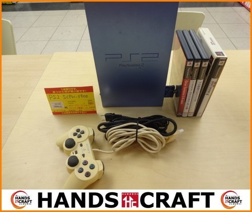 【引取限定】ソニー　プレイステーション2　ソフト付　【小倉南区葛原東】