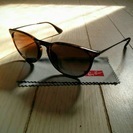 【美品・ケース付】Rayban おしゃれな偏光グラス サングラス