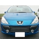 プジョー307SW  H18年式  車検29/7 ﾌﾞﾙｰ ｺﾐ...