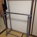 交渉中★あげます！2段タイプのハンガーラックの画像