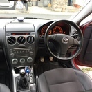 2003年式　マツダアテンザ　23Z　MT車　車検30年9月　走行60,000キロ　純正BOSEスピーカー　夏タイヤ＆冬タイヤの画像