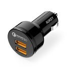 USB シガーソケットチャージャー スマホUSB充電器 36W 2USBポートの画像