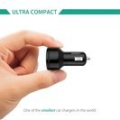 USB シガーソケットチャージャー スマホUSB充電器 36W 2USBポートの画像