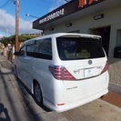 Ｈ23年　ヴェルファイア2.4Ｖ　4ＷＤ　7人乗りモデリスタフルエアロ　1オーナー　両側パワースライドドア　アルパインツインナビＤＴＶ　バックカメラ　フロント席パワーシート　タナベダウンサス の画像