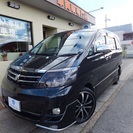 Ｈ18年　アルファードＶ　ＡＳ-LTD　8人乗り　2オーナー　ユーザー買取　禁煙車　両側パワースライドドア　ＡＦＳＨＩＤ　HDDナビ　スマートドアキー　外品20アルミホイール　ブラックアウトヘッドライト　カスタム車 の画像