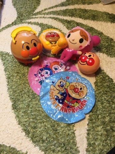 アンパマンシャワーグッズがいっぱい