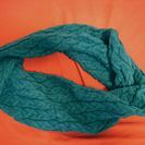 かぶりタイプニットネックウォーマー メンズ