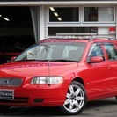 【誰でも車がローンで買えます】　Ｈ18　ボルボV70レザー　ファ...