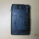 SONY(製）携帯ラジオ（中古）の画像