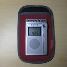 SONY(製）携帯ラジオ（中古）の画像