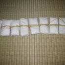 こおりもち一連　8個入り　凍餅　昔ながらの藁編み　の画像