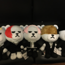 BIGBANG KRUNK ベア ５体セット GD TOP SOL V.I D-LITE