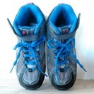 Newbalance ニューバランスkids　19cm　/USED/KV703HGY　トレッキングシューズの画像