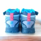 Newbalance ニューバランスkids　19cm　/USED/KV703HGY　トレッキングシューズの画像