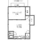 『自由が丘』１ＬＫＤで7.8万円！リビング10帖に寝室6帖のオールフローリングです☆ − 東京都