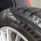 【値下げ】 BMW ブリジストン スタッドレスタイヤ＋ホイールセット４本 17×7J オフセット+38 PCD120×5Hの画像