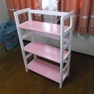 100円売切り、カラーボックス＆本棚の画像