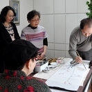 由之会絵画教室  〜 墨絵教室 と 線描淡彩コース 〜 西宮市 エビータの森にて参加者募集中の画像