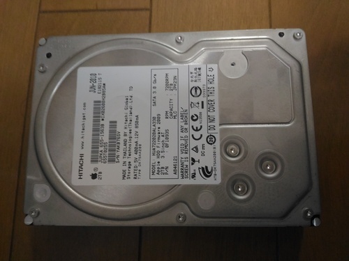 PCパーツ HDD SATA 2TB