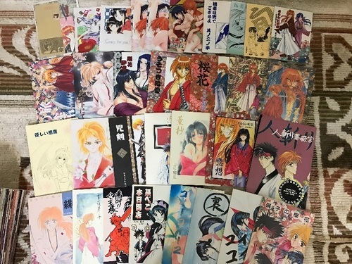 るろうに剣心 同人誌31冊+小物便箋しおり
