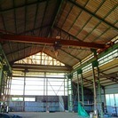 仲介手数料不要　茨城県笠間市貸工場　10万　建物243.21m² (9DK)　他２棟あり作業場：軽量鉄骨造高床式平家建２０８平米、物置　クレーン有 - 賃貸（マンション/一戸建て）
