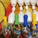 アンパンマン&ミッキーのボウリングセットの画像