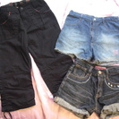 160cm　ボトムス、スカート、ワンピース、Tシャツ、コート　色々　女の子用　女子の画像