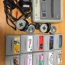 スーパーファミコン本体＆カセット10本の画像
