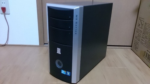 【ありがとうございました。お譲り先がきまりました。】windows10　windows7　どちらも使えるデスクトップパソコンです。