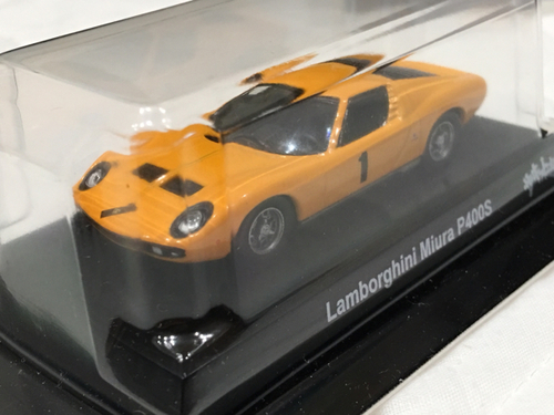 1/64京商サーキットの狼 ランボルギーニ ミウラP400S 飛鳥ミノル