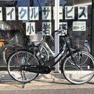 新車販売　26型軽快車　カラー ブラック　近隣地域配送可能！（配送費別途1080円より）