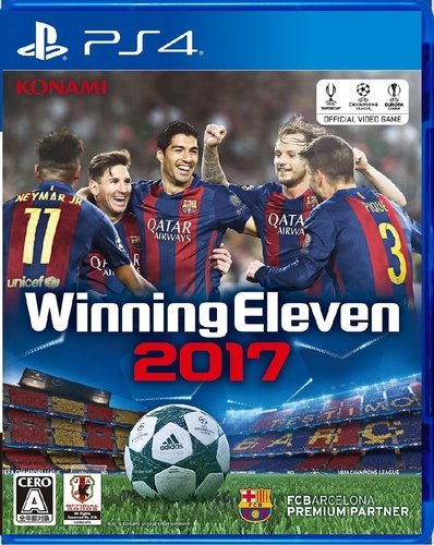 ☆\tPS4/Winning Eleven 2017 ウイニングイレブン2017◆「FCバルセロナ」とプレミアムパートナー契約を締結 新品