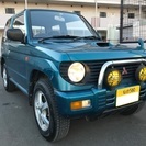 6万円のみ！パジェロミニ4WDターボ！車検あり！冬タイヤ！すぐに...