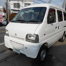平成１６年式　スズキ　エブリーバン　ＰＡ　ハイルーフ　４ＷＤ　５...