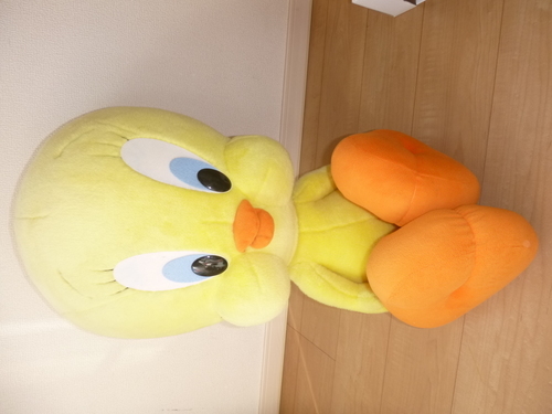 トゥイーティーとっても大きいぬいぐるみ