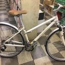 [3724]RALEIGH　ラレー　MARION　マリオン　クロスバイク　700×38C　3×7段変速　アルミフレーム　ホワイト