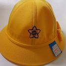 通学帽　黄色☆の画像